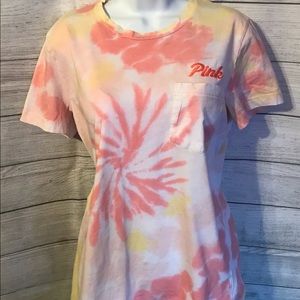 Victorias Secret PINK Tie-dyed tee